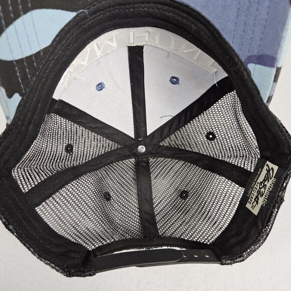 Sam Hunt SnapBack Trucker Hat Blue Camo Country Music Concert Tour Mesh KC Caps - Picture 5 of 11